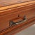 Walnut Desk with Brown Leather Insert, Italy For Sale - Image 6 of 11