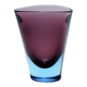 Flavio Poli for Seguso Sommerso Vase Murano Ca. 1960s