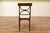 Wood Set of 10 Medium Walnut Finish Cross Back Dining Room Chairs, English-Style Chairs W Crypton For Sale - Image 7 of 15