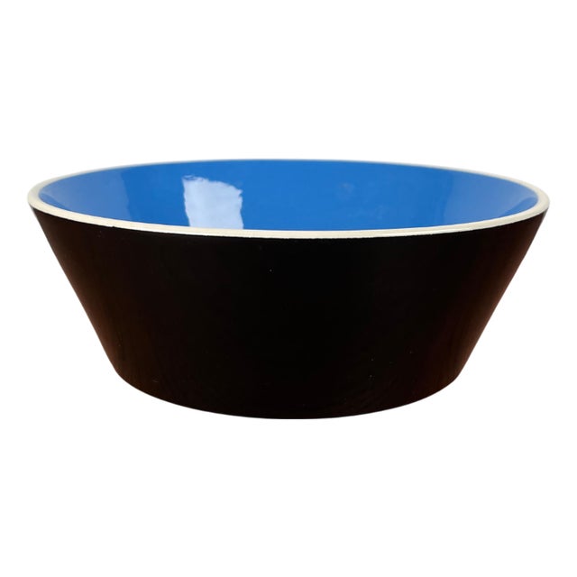 Mid-Century Minimalist Ceramic Fruit Bowl, 1960s For Sale