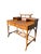 Vintage British Colonial Chinoiserie Style Pagoda Bamboo Desk in Bloomingdale’s Style For Sale - Image 13 of 13