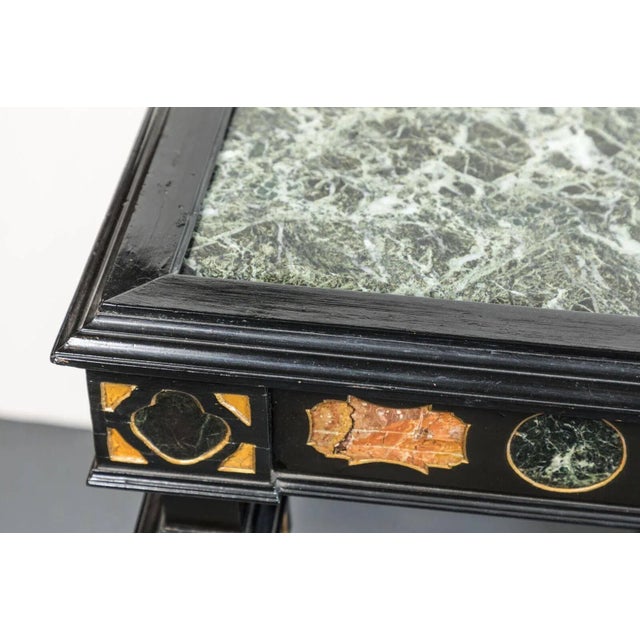 Mid 19th Century 19th Century Pietra Dura Table For Sale - Image 5 of 7
