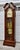 Ridgeway Grandfather Clock Wood Brass Dial Moving Moon Phase Windsor Cherry For Sale - Image 18 of 18