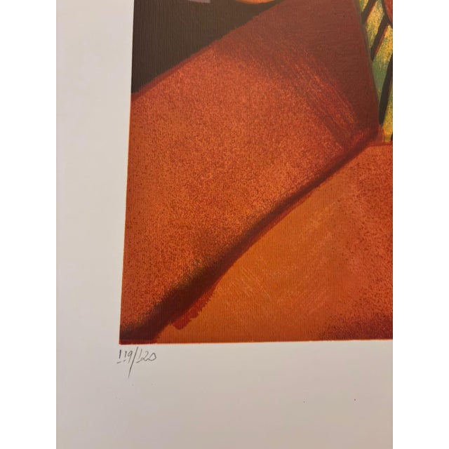 Di Cavalcanti Posthumous Limited Edition Serigraph – Woman With Clowns For Sale - Image 4 of 4