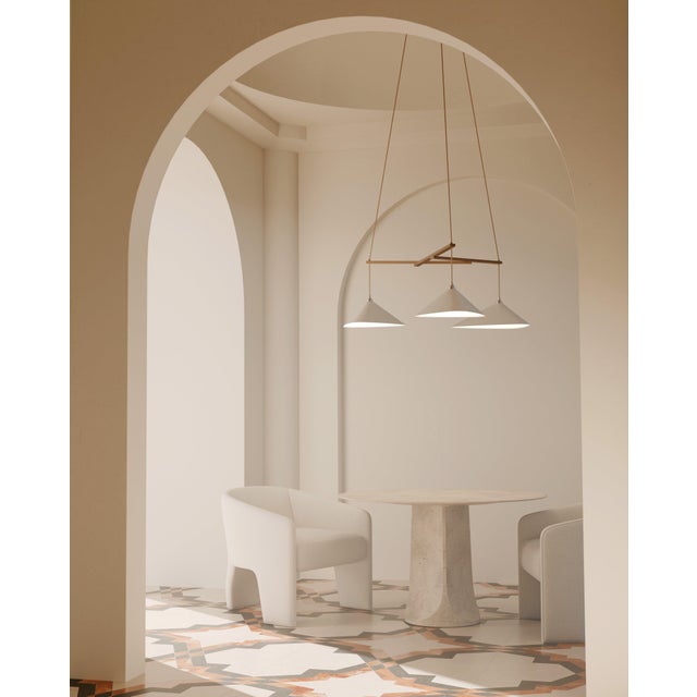 Emily Group of Three Hanging Light by Daniel Becker for Moss Objects For Sale - Image 4 of 6