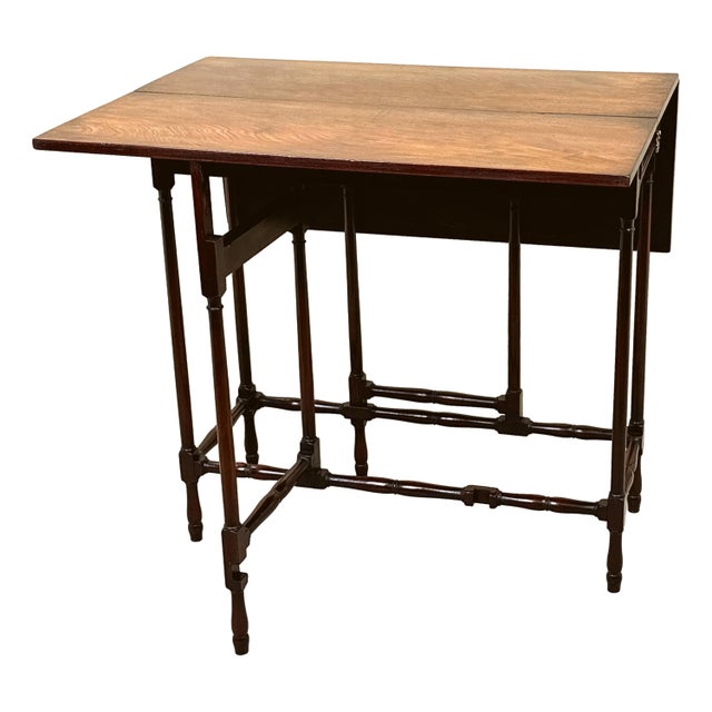 Brown Antique Spider Leg Occasional Table in Mahogany, 1750 For Sale - Image 8 of 15