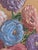 Wood Vintage Original Still Life Bouquet of Flowers Framed Painting For Sale - Image 7 of 12