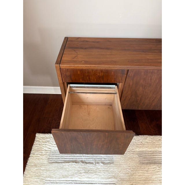 Vintage 1950s Walnut Credenza by Madison Furniture Company For Sale - Image 11 of 18