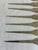 Vintage Silver-Tone Swordfish Cocktail Skewers, Set of 8 For Sale In Oklahoma City - Image 6 of 8