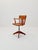 Bauhaus Style Swivel Office Armchair in Wood from Stollgiroflex, 1960s For Sale - Image 11 of 11
