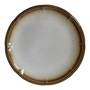 1970s Mikasa Large Brown Provincial Ceramic Platter