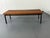 Mid-Century Modernist Minimalistic Teak and Steel Coffee Table, 1960s For Sale - Image 4 of 10