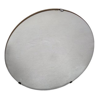 Mid-Century Round Mirror, 1960s For Sale