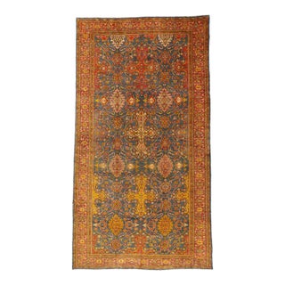 Late 19th Century Persian Sultanabad Rug, 10'05 X 19'00 For Sale