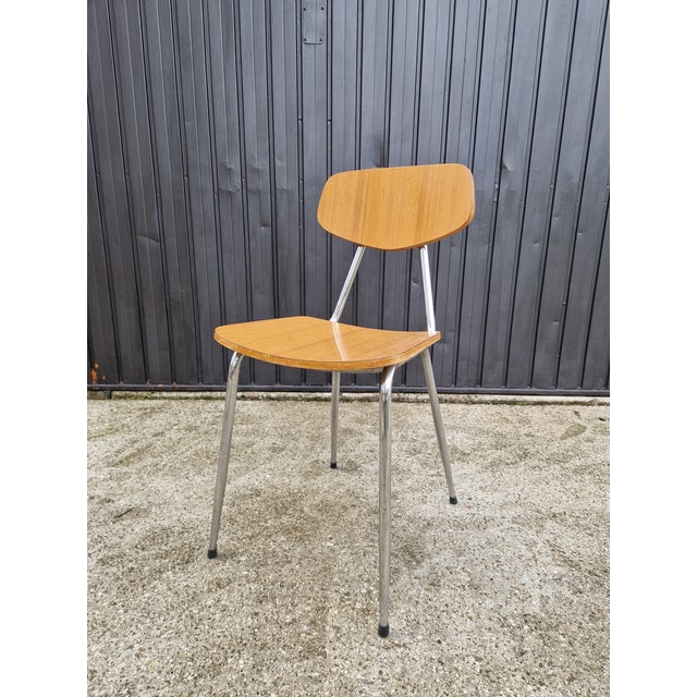 Vintage Formica Chairs, 1970, Set of 5 For Sale - Image 6 of 12