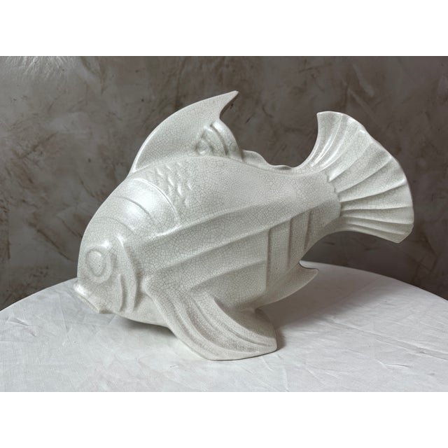 Art Deco Earthenware Fish, 1930s For Sale - Image 12 of 12