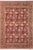 Elegant Pak-Persian Red/Brown Wool Rug - 8'0'' X 10'2'' For Sale - Image 9 of 9