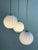 Three-Sphere Hanging Light in Murano Glass, 1990s For Sale - Image 9 of 13