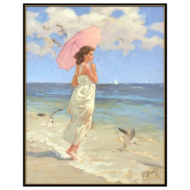 Message us to inquire about custom framing options! (Included for free with every purchase) The artwork here, "Parasol",...