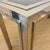Vintage Console in Chromed Metal and Blue Glass by Liwans, Italy, 1970s For Sale - Image 4 of 9