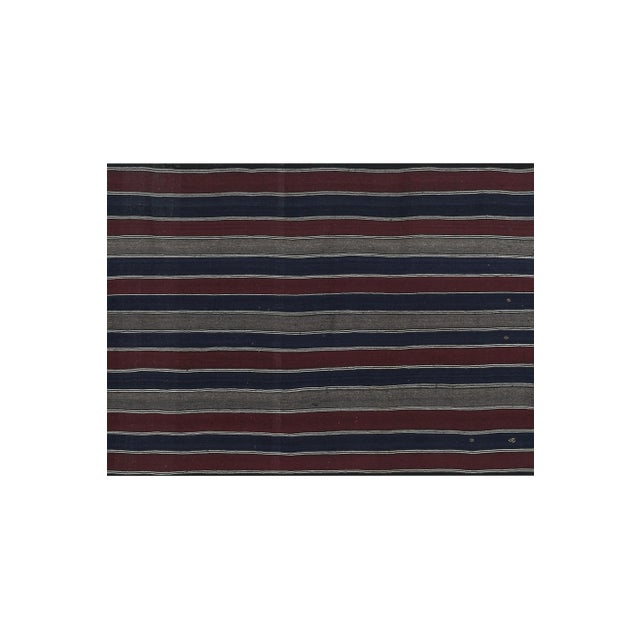 1960s Turkish Organic Hemp Sisal Kilim Rug 5'8" X 11'9" For Sale - Image 5 of 11