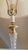 Hollywood Regency Late 20th Century Hollywood Regency Brass and Crystal Table Lamps - A Pair For Sale - Image 3 of 16