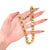Victorian Antique Victorian Fancy 17" Belcher or Rolo Chain Link Necklace For Sale - Image 3 of 15