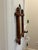 Antique French Faux Bamboo Wall Mirror, Petite Turned Wood Frame For Sale - Image 12 of 16