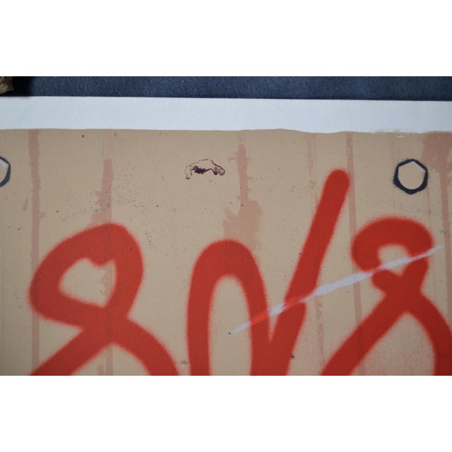 Peter Klasen “closed – Open” 1985 Lithography - h.c, Dedicated and Signed For Sale - Image 10 of 11