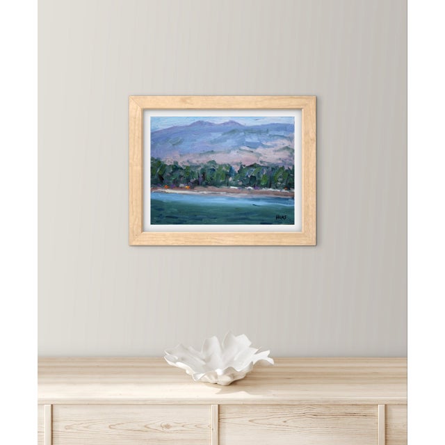 Contemporary Modern Original Plein Air Landscape Oil Painting For Sale - Image 3 of 4