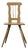 Primitive Rustic Farmhouse Wabi Sabi Mountain Chair, 1800s For Sale
