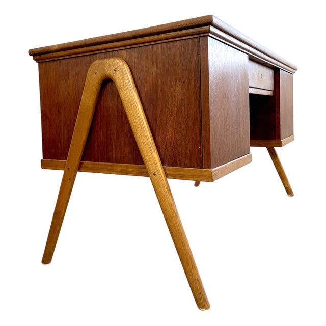 Danish Mid Century Modern Desk For Sale