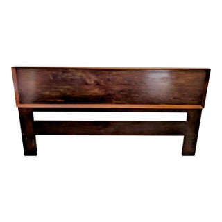 1960s King MCM Rosewood Headboard For Sale