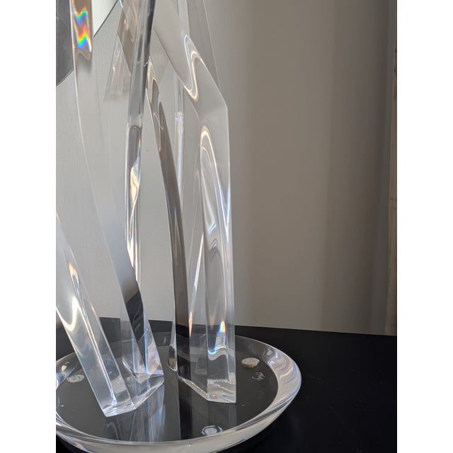 Hivo Van Teal 1970s Van Teal Lucite Sculpture For Sale - Image 4 of 10