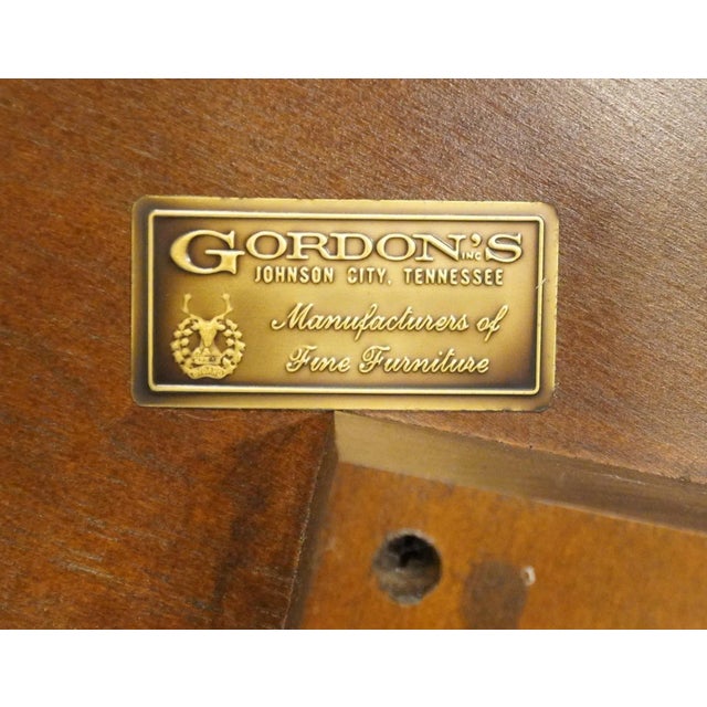 Traditional Gordon's Furniture Solid Cherry Traditional Style 20" Pie Crust Gueridon Accent End Table For Sale - Image 3 of 10