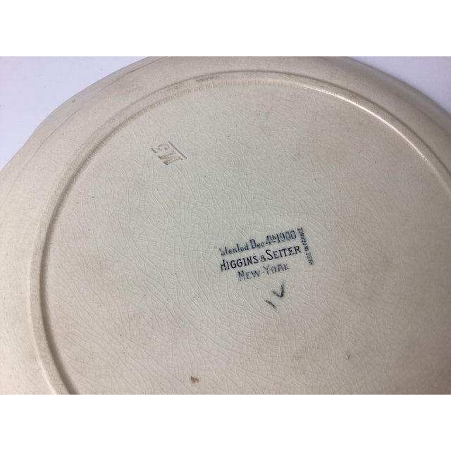 Brown 19th Century Bunny Rabbit Choisy-Le-Roi Majolica Plates, France- Set of 4 For Sale - Image 8 of 8