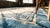 Textile Cute Beige Background and Blue Border Color Traditional Medallion Design Antique Chinese Peking Rug For Sale - Image 7 of 8