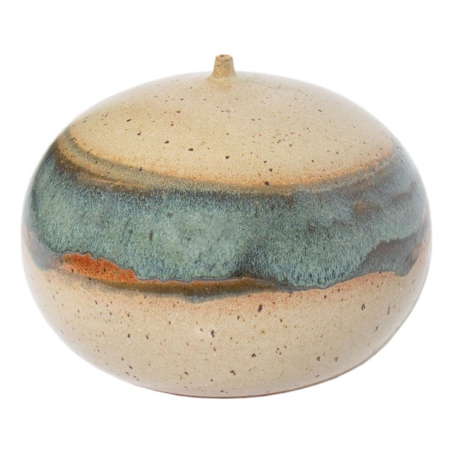 Studio Pottery Weed Pot by Richard Tuck For Sale