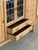 Mid-Century Modern Oak Credenza with Leaded Glass by Henning Kjærnulf, 1960s For Sale - Image 6 of 10