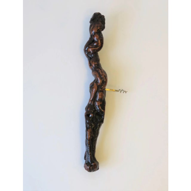 Mid 20th Century French Fruitwood Corkscrew Wine Bottle Opener, Large For Sale - Image 5 of 9