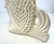 Japanese Vintage Mid-Century Japanese White Ceramic Angelfish Vase For Sale - Image 3 of 10