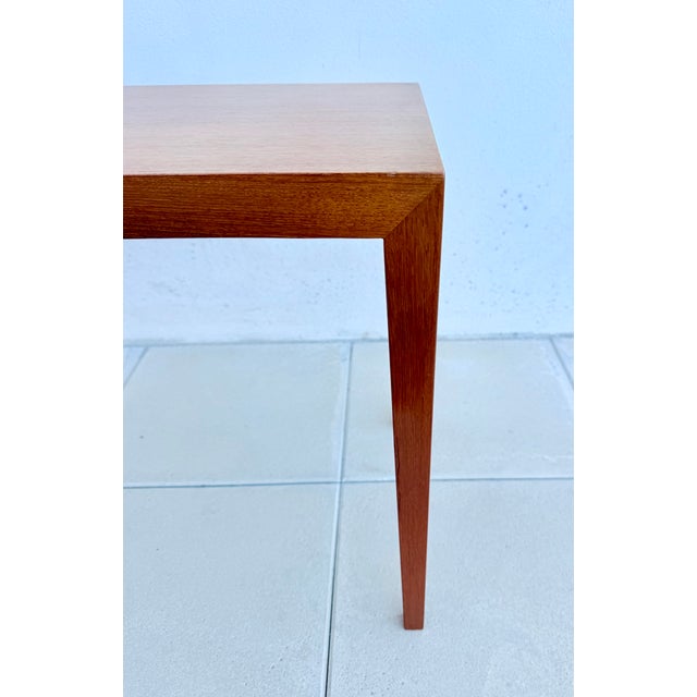 1960s Danish Rosewood Side Table by Severin Hansen for Haslev Møbelsnedkeri, 1960s For Sale - Image 5 of 14