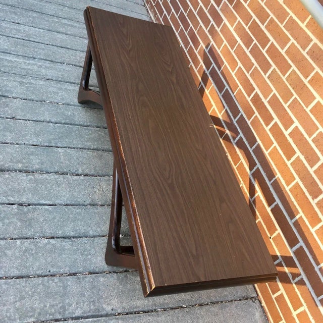 Mid-Century Modern Sculptural Coffee Table / Bench Manner of Adrian Pearsall For Sale - Image 12 of 13
