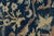 Hand-Knotted Bidjar Vintage Style Wool Rug Midnight Blue Floral Arabesque For Sale - Image 4 of 12