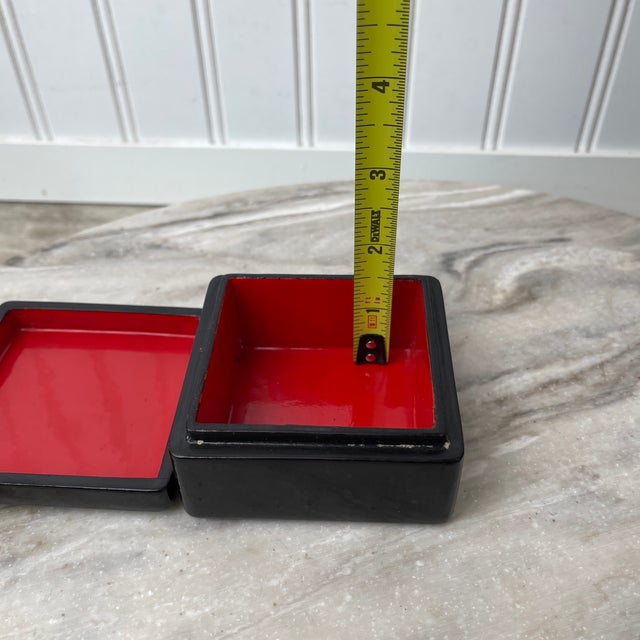 1970s Kholuy Hand-Painted Lacquer Humpback Pony Miniature Box For Sale - Image 9 of 10