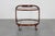 Brown Mid-Century Glass and Curved Wood Bar Cart by Cesare Lacca, Italy, 1950s For Sale - Image 8 of 15
