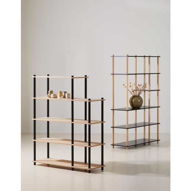 Black Oak Elevate Shelving VI by Camilla Akersveen and Christopher Konings For Sale - Image 12 of 15