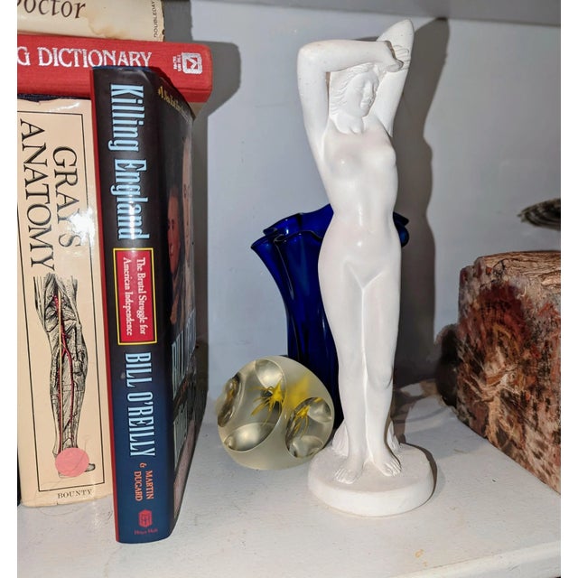 Sculpture Materials Vintage 1980s Goddess Figurine For Sale - Image 7 of 7