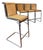 A Rare Set of Four Cesca Bar Stools in Cane and Chrome, Circa 1970s. Attributed to Marcel Breuer for Knoll For Sale