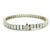 1990s 18k White Gold 16.32 Carat Emerald Cut Diamond Tennis Bracelet For Sale - Image 4 of 11